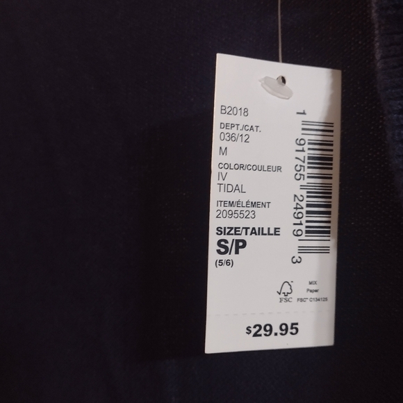 Girls Ruffled Open Front Cardigan - Picture 5 of 6